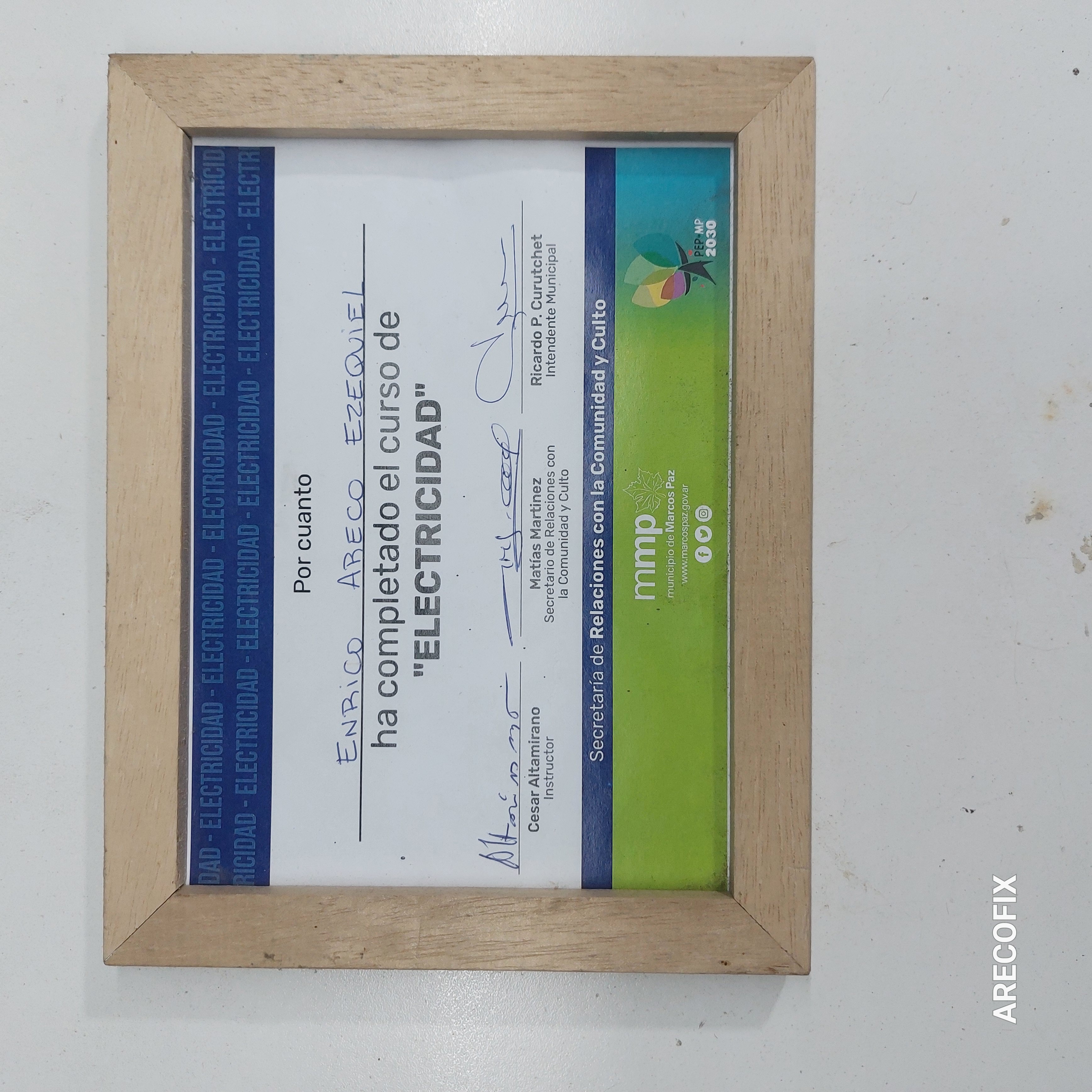Certificate 1